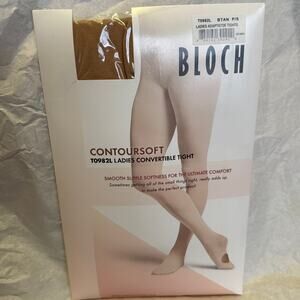 Bloch ContourSoft Ladies Convertible Adaptatoe Tight T0982L "Bloch Tan" Size P/S